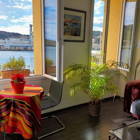 Appartement La Mediterranee Vue Sur Mer Plein Soleil 3 Climatisations Reversibles Port Vendres Exteriér fotografie