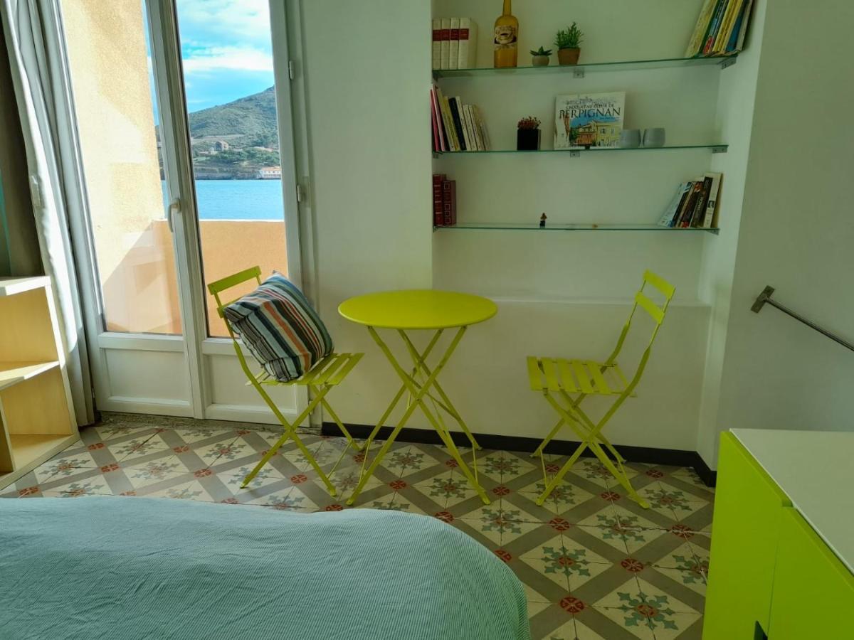 Appartement La Mediterranee Vue Sur Mer Plein Soleil 3 Climatisations Reversibles Port Vendres Exteriér fotografie