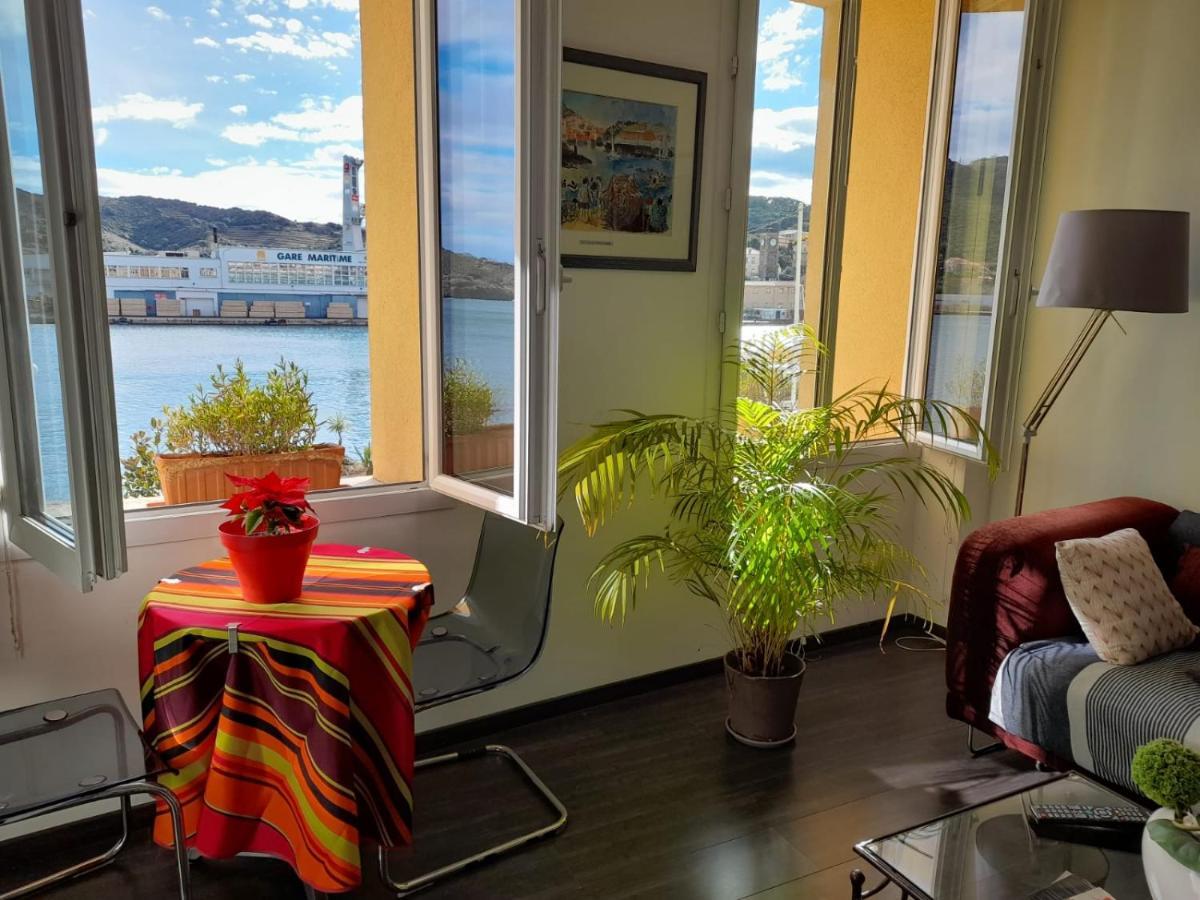 Appartement La Mediterranee Vue Sur Mer Plein Soleil 3 Climatisations Reversibles Port Vendres Exteriér fotografie