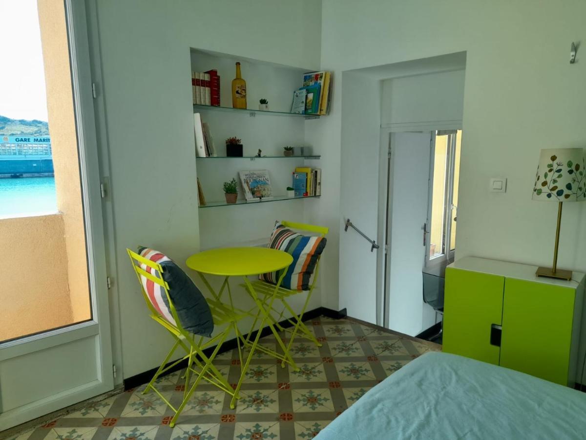 Appartement La Mediterranee Vue Sur Mer Plein Soleil 3 Climatisations Reversibles Port Vendres Exteriér fotografie