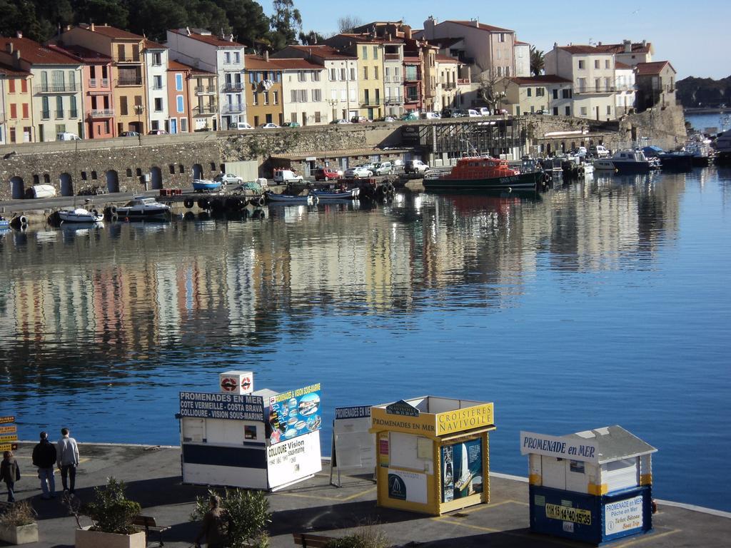Appartement La Mediterranee Vue Sur Mer Plein Soleil 3 Climatisations Reversibles Port Vendres Pokoj fotografie