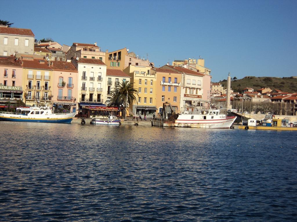 Appartement La Mediterranee Vue Sur Mer Plein Soleil 3 Climatisations Reversibles Port Vendres Pokoj fotografie